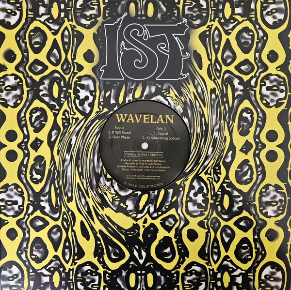 Wavelan - It Will Stand | IST Records (IST007 RP)