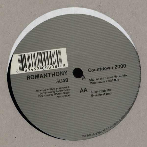 Romanthony - Countdown 2000 | Glasgow Underground (GU48)