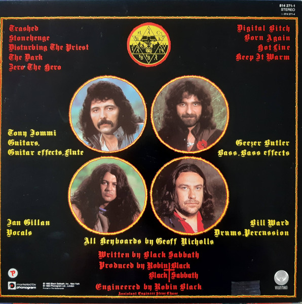 Black Sabbath - Born Again | Vertigo (814 271-1) - 2