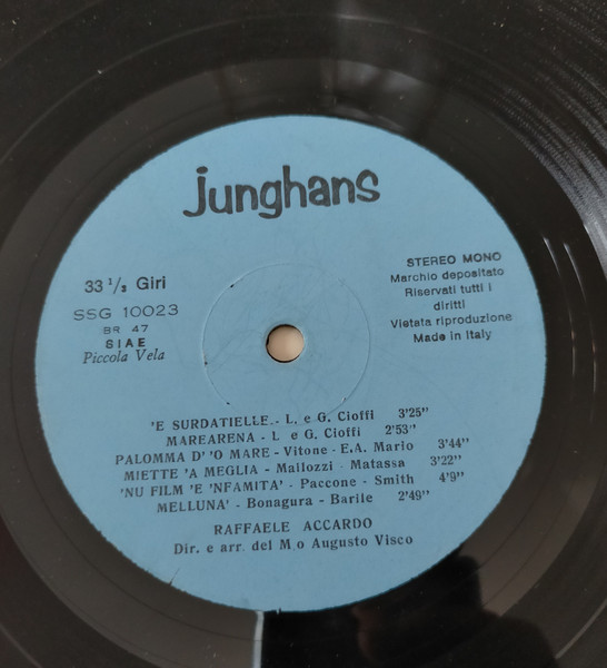 Raffaele Accardo - Mellunà | Junghans (SSG 10023) - 4 Raffaele Accardo - Mellunà | Junghans (SSG 10023) - 4