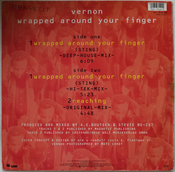 Vernon - Wrapped Around Your Finger | Eye Q Records (9031-77449-0) - 2