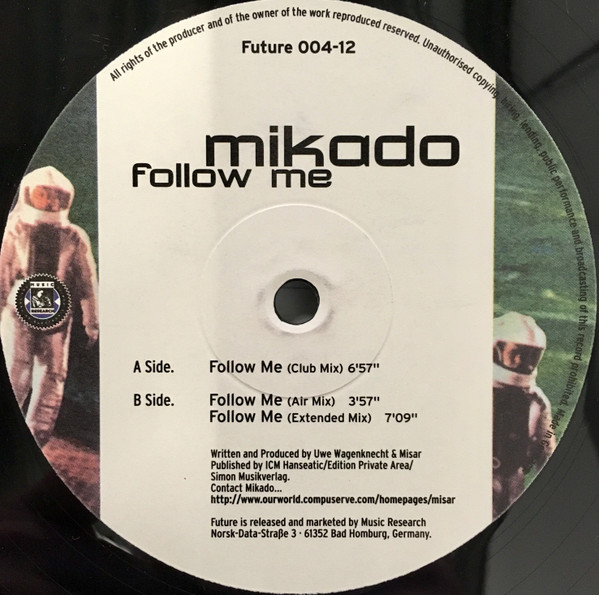 Mikado - Follow Me | Future Recordings (FUTURE 004-12) - 2