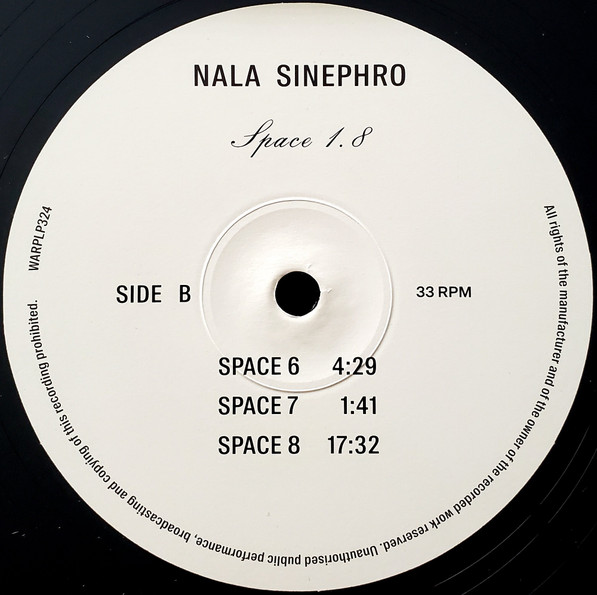 Nala Sinephro - Space 1.8 | Warp Records (WARPLP324) - 4 Nala Sinephro - Space 1.8 | Warp Records (WARPLP324) - 4