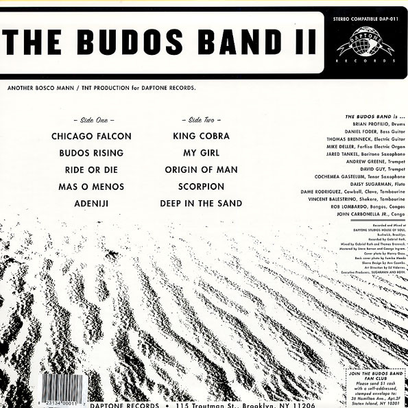 The Budos Band - The Budos Band II | Daptone Records (DAP-011) - 2 The Budos Band - The Budos Band II | Daptone Records (DAP-011) - 2