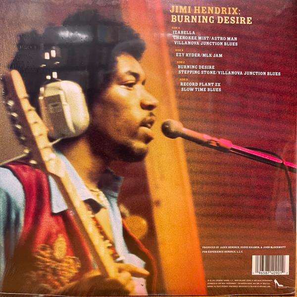 Jimi Hendrix - Burning Desire | Dagger Records (88875143591)