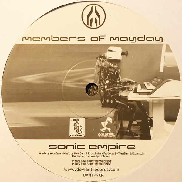 Members Of Mayday - Sonic Empire | Deviant Records (DVNT 49XR) - main