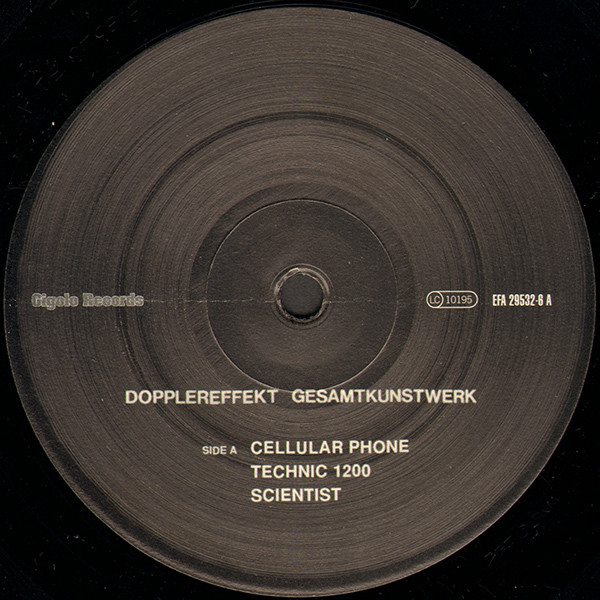 Dopplereffekt - Gesamtkunstwerk | International Deejay Gigolo Records (GIGOLO 32) - 3