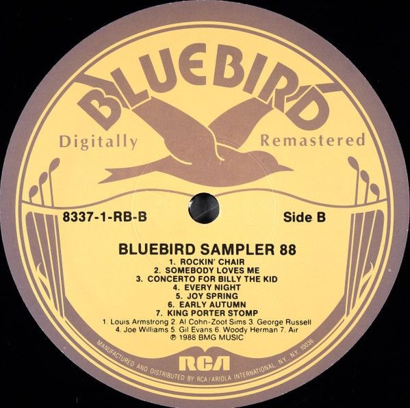 Various - Bluebird Sampler '88 | Bluebird (8337-1-RB) - 4