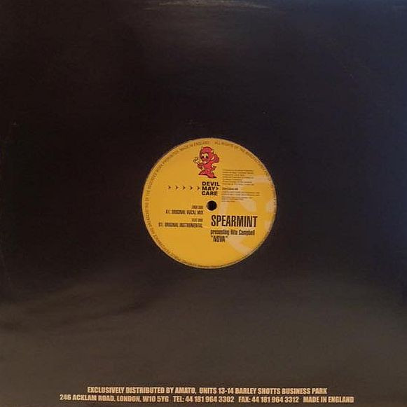 Spearmint Presenting Rita Campbell - Nova | Devil May Care Recordings (DMC004-98) - 2