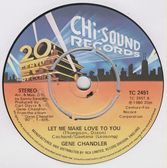 Gene Chandler - Does She Have A Friend? | 20th Century Fox Records (TC 2451) - 2 Gene Chandler - Does She Have A Friend? | 20th Century Fox Records (TC 2451) - 2