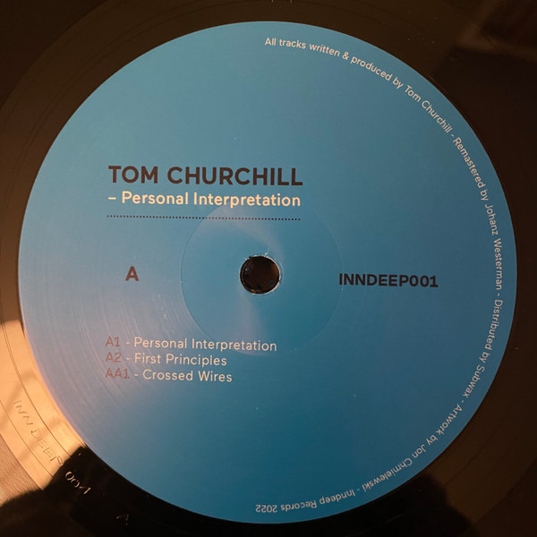Tom Churchill - Personal Interpretation | Inndeep (INNDEEP001)