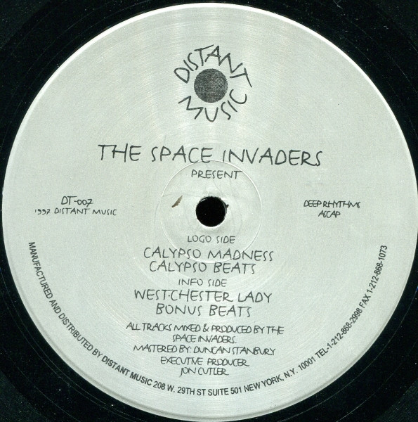 The Space Invaders - Calypso Madness / Westchester Lady | Distant Music (DT-007) - main The Space Invaders - Calypso Madness / Westchester Lady | Distant Music (DT-007) - main