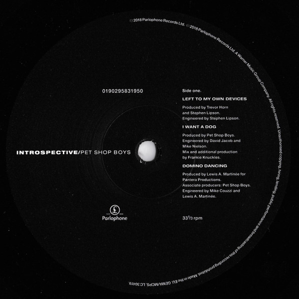 Pet Shop Boys - Introspective | Parlophone (0190295831950) - 3