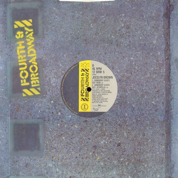 Jocelyn Brown - Somebody Else's Guy (Remix) | 4th & Broadway (12 BRW 5) - 4