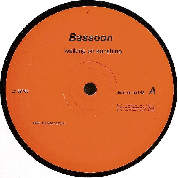 Bassoon - Walking On Sunshine | Delirium Red (delirium red 43)