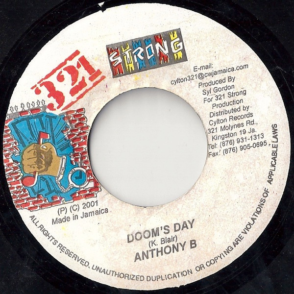 Anthony B - Doom's Day | 321 Strong (none)