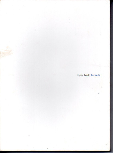 Ryoji Ikeda - Formula | NTT Pub. (4-7571-7020-3)