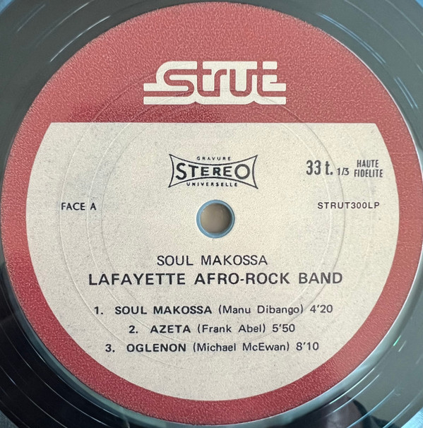 Lafayette Afro Rock Band - Soul Makossa | Strut (STRUT300LP) - 2
