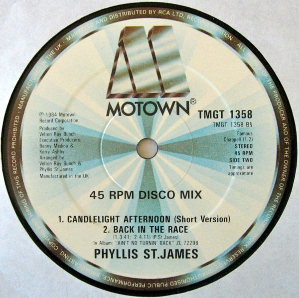 Phyllis St. James - Candlelight Afternoon | Motown (TMGT 1358) - 2 Phyllis St. James - Candlelight Afternoon | Motown (TMGT 1358) - 2