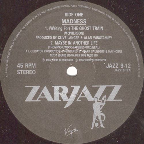 Madness - (Waiting For) The Ghost-Train | Zarjazz (JAZZ 9-12) - 3