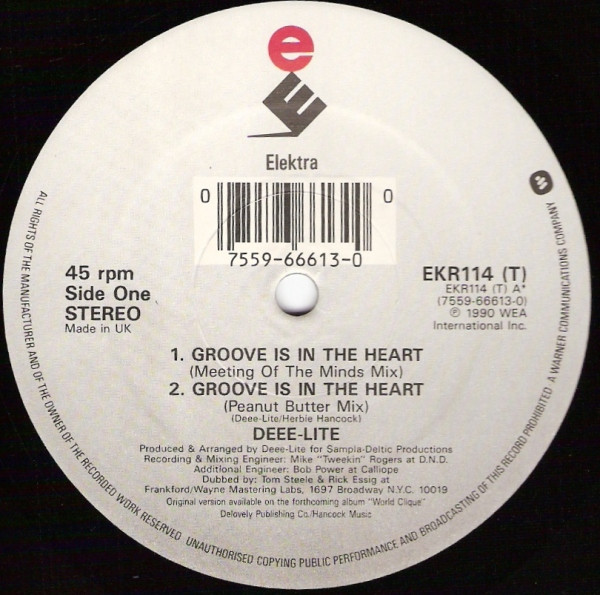 Deee-Lite - Groove Is In The Heart | Elektra (EKR 114T) - 3