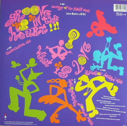Deee-Lite - Groove Is In The Heart | Elektra (EKR 114T) - 2