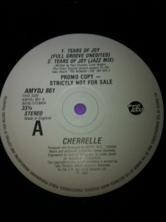 Cherrelle - Tears Of Joy | Tabu Records (AMYDJ 861)