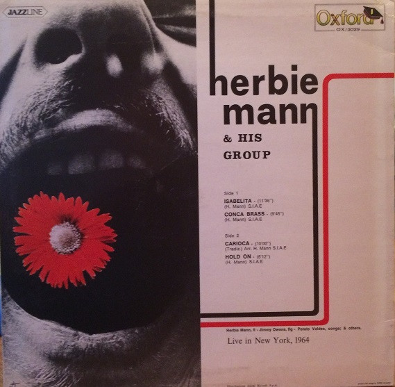 Herbie Mann - Live In New York, 1964 | Oxford (OX/3029) - 2