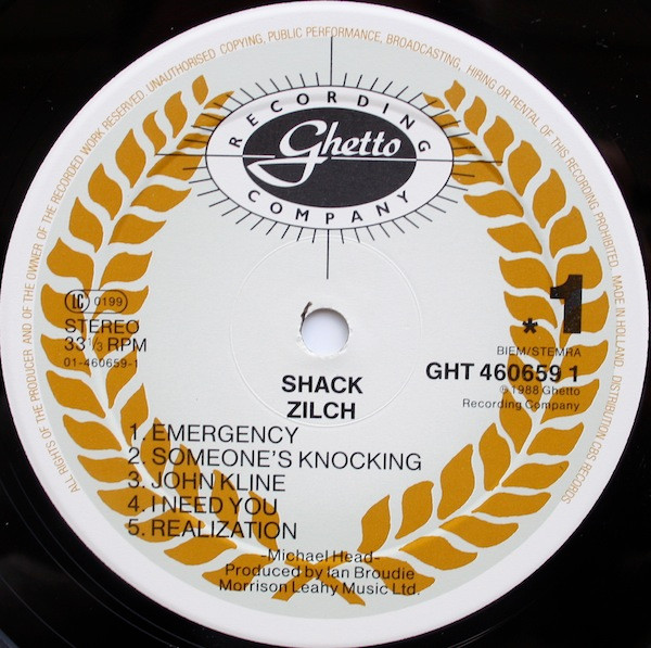 Shack - Zilch | Ghetto Recording Company (GHT 460659 1) - 3