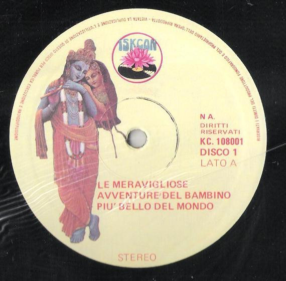 Various - Le Meravigliose Avventure Del Bambino Più Bello Del Mondo | Iskcon Records (KC 108001/2) - 4