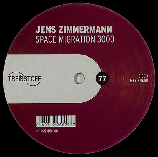 Jens Zimmermann - Space Migration 3000 | Treibstoff (Treibstoff 77) - main Jens Zimmermann - Space Migration 3000 | Treibstoff (Treibstoff 77) - main