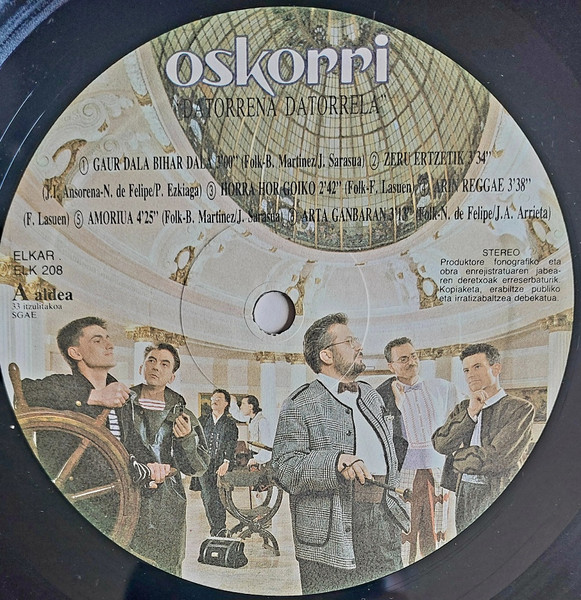 Oskorri - Datorrena Datorrela | Elkar (ELK-208) - 3