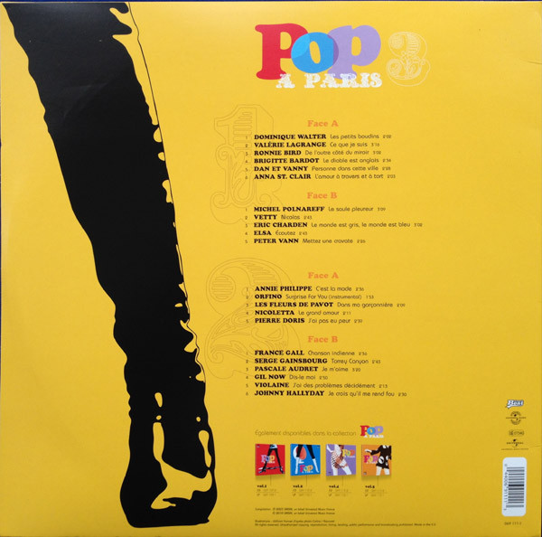 Various - Pop A Paris Vol.3 C'est La Mode | Universal Music France (069 111-1) - 2 Various - Pop A Paris Vol.3 C'est La Mode | Universal Music France (069 111-1) - 2