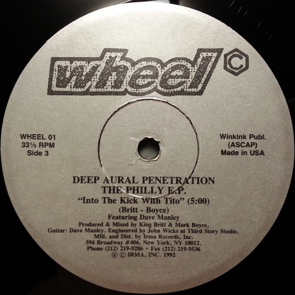 Deep Aural Penetration - The Philly E.P. | Wheel Records (WHEEL 01) - 3