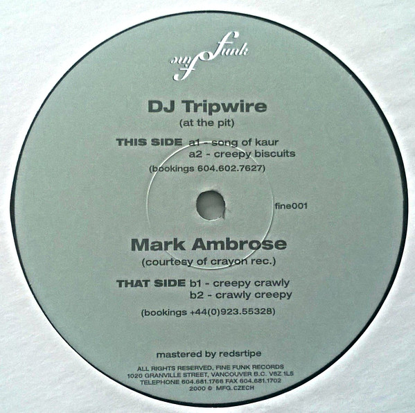 Jay Tripwire / Mark Ambrose - Song Of Kaur | Fine Funk (fine001) - main