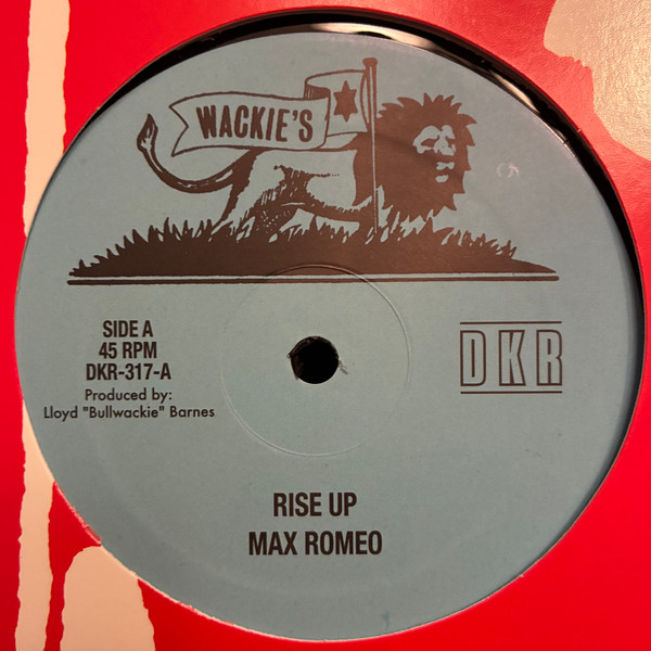 Max Romeo , Tyrone Evans - Rise Up | Wackie's (DKR-317) - 2 Max Romeo , Tyrone Evans - Rise Up | Wackie's (DKR-317) - 2