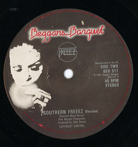 Freeez - Southern Freeez | Beggars Banquet (BEG 51T) - 2