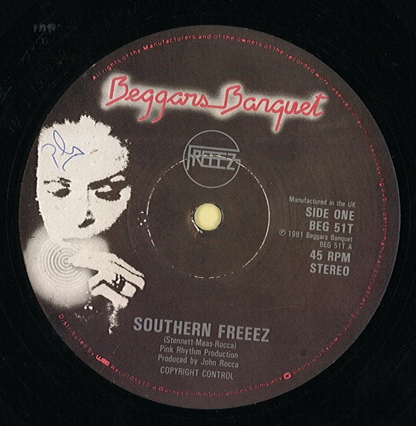 Freeez - Southern Freeez | Beggars Banquet (BEG 51T)