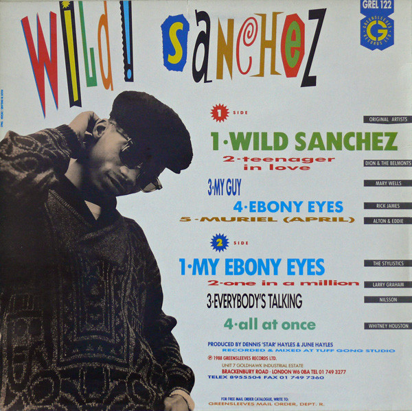 Sanchez - Wild Sanchez | Greensleeves Records (GREL 122) - 2 Sanchez - Wild Sanchez | Greensleeves Records (GREL 122) - 2