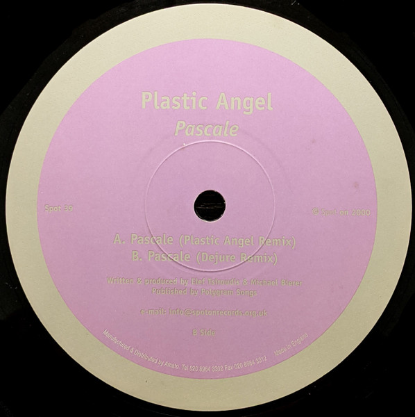 Plastic Angel - Pascale | Spot On Records (Spot 39)