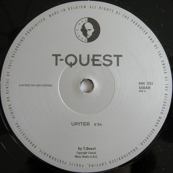 T-Quest - Upiter | Music Man Records (MM 025)