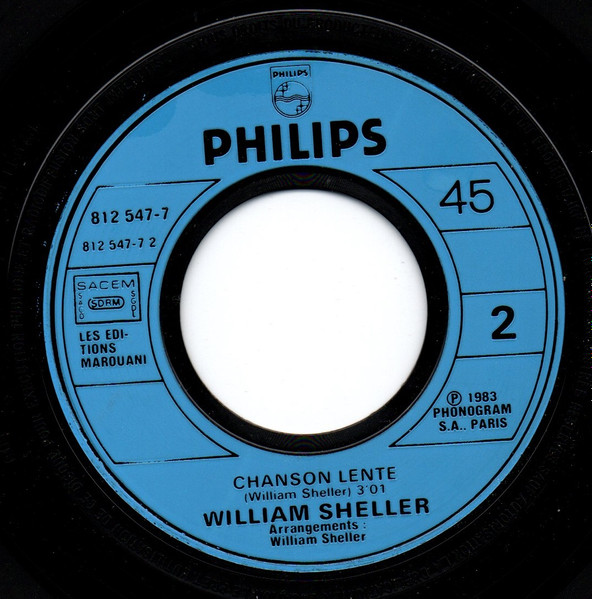 William Sheller - Les Filles De L'Aurore | Philips (812 547-7) - 4