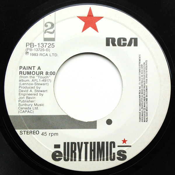 Eurythmics - Here Comes The Rain Again | RCA (PB-13725) - 4