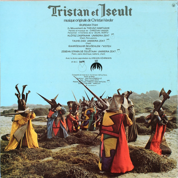 Christian Vander - Tristan Et Yseult | Barclay (80.528)