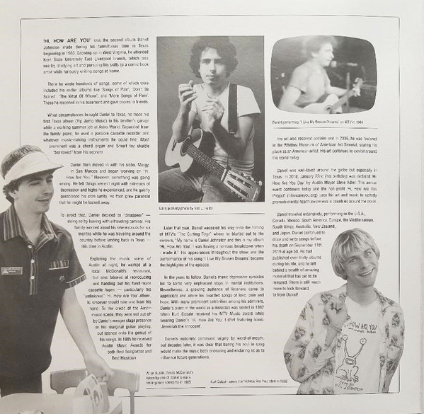 Daniel Johnston - Hi, How Are You: The Unfinished Album | Eternal Yip Eye Music (EYE-308 CE) - 3