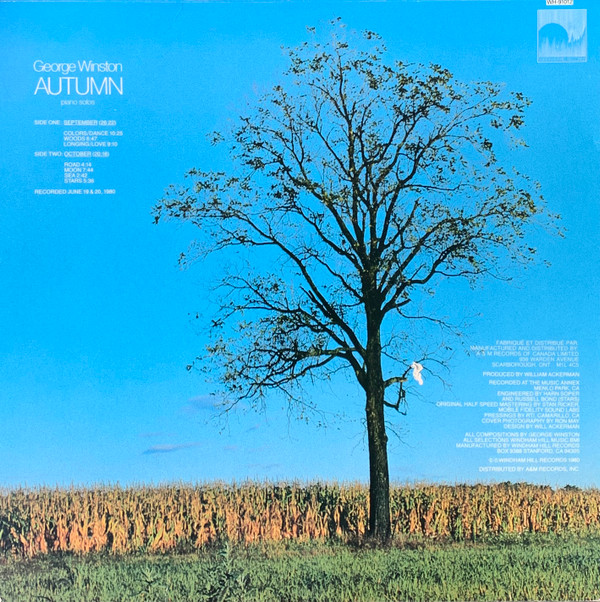 George Winston - Autumn | Windham Hill Records (WH-91012)