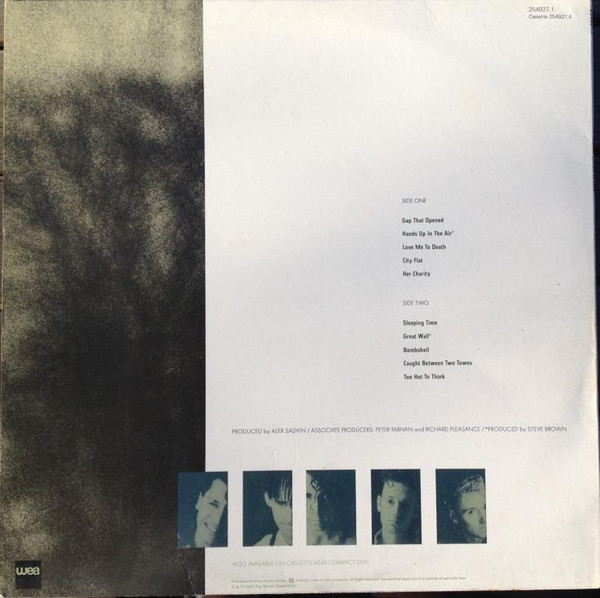 Boom Crash Opera - Boom Crash Opera | WEA (254927.1) - 2