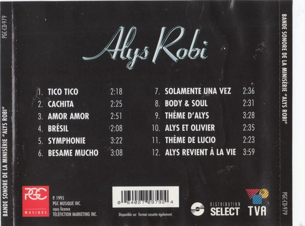 Isabelle Boulay / Osvaldo Montes - Alys Robi | PGC Musique (PGC-CD-979)