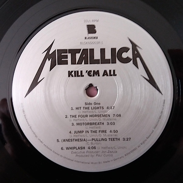 Metallica - Kill 'Em All | Blackened (00602547885289) - 2