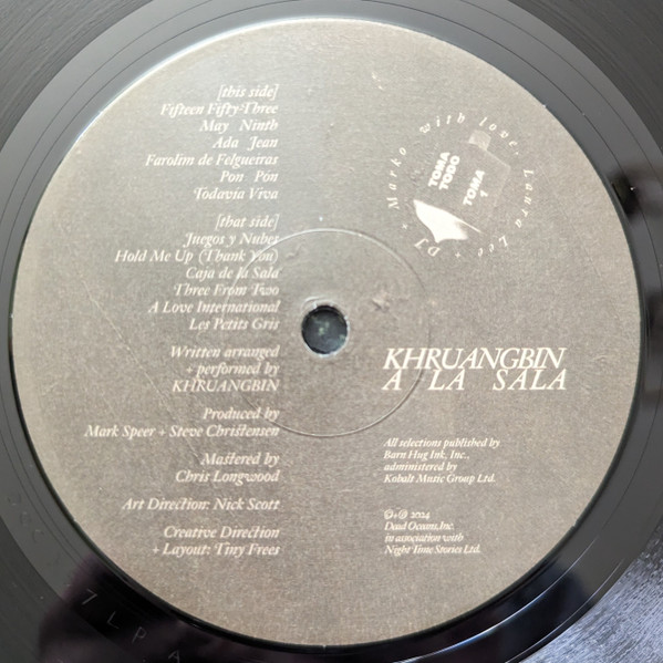 Khruangbin - A La Sala | Dead Oceans (DOC357LP) - 3 Khruangbin - A La Sala | Dead Oceans (DOC357LP) - 3